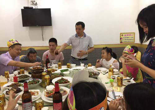 博皓硅膠制品廠(chǎng)生日會(huì)